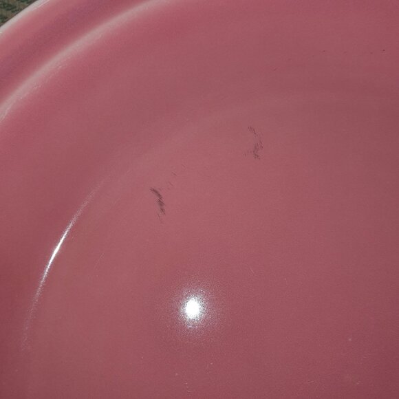 Fiestaware Pie Plate Deep Dish 10 1/4” Rose Pink Fiesta Baking - Picture 2 of 11